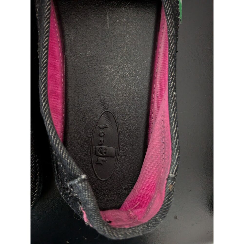 Sanuk Donna Women’s Size 8 Slip On Shoes Boho Multicolor Woven Sidewalk Surfers